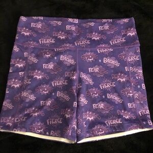 CVG Purple Fearless 5” shorts